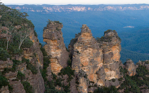 Blue Mountains mit dem Blue Mountains National Park & Three Sisters - Sehenswürdigkeiten Australien - Australia