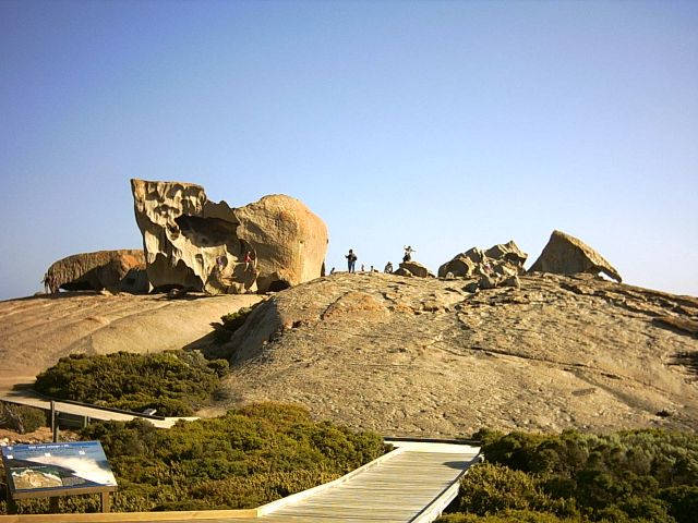 Sehenswürdigkeiten in Australien - Remarkable Rocks Kangaroo Island