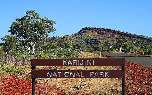 Karijini National Park in der Hamersley Ranges der Pilbara Region - Sehenswürdigkeiten Australien - Australia