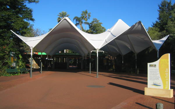 Perth Zoo eine beliebte Sehenswürdigkeit in Perth - Sehenswürdigkeiten Australien - Australia