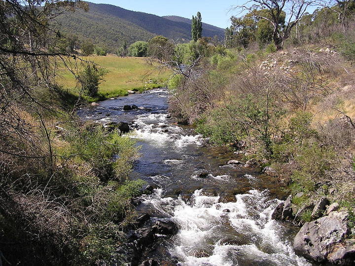 Sehenswürdigkeiten in Australien - Goodradigbee river in the Brindabella valley, New South Wales, Australia.