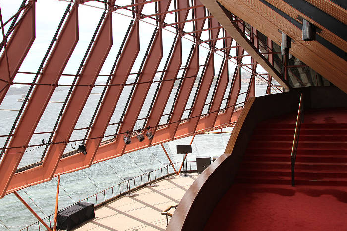 Sehenswürdigkeiten in Australien - Foyer of Opera Theatre Sydney Opera House