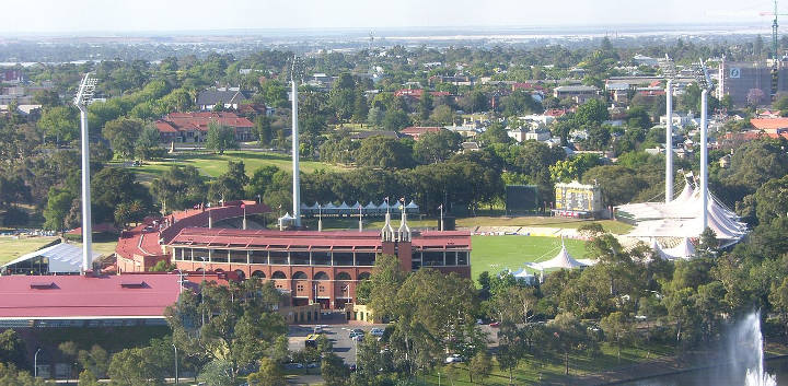 Sehenswürdigkeiten in Australien - Adelaide Oval in 2006.
