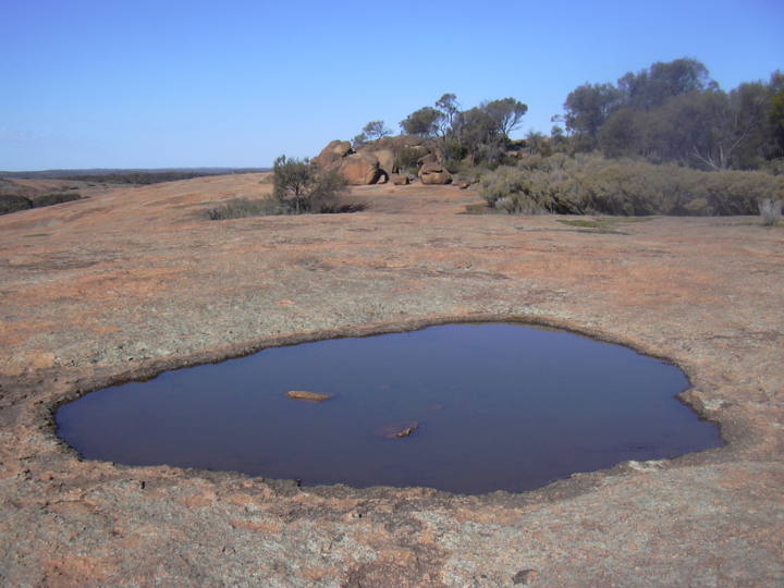 Sehenswürdigkeiten in Australien - Hyden Rock in Western Australia.